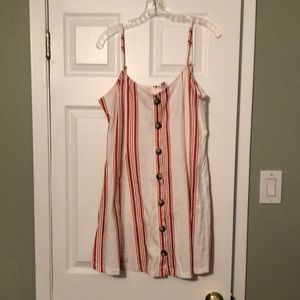 Striped tunic dress